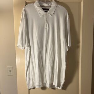 Perry Ellis XXL Men’s Classic White Polo Shirt